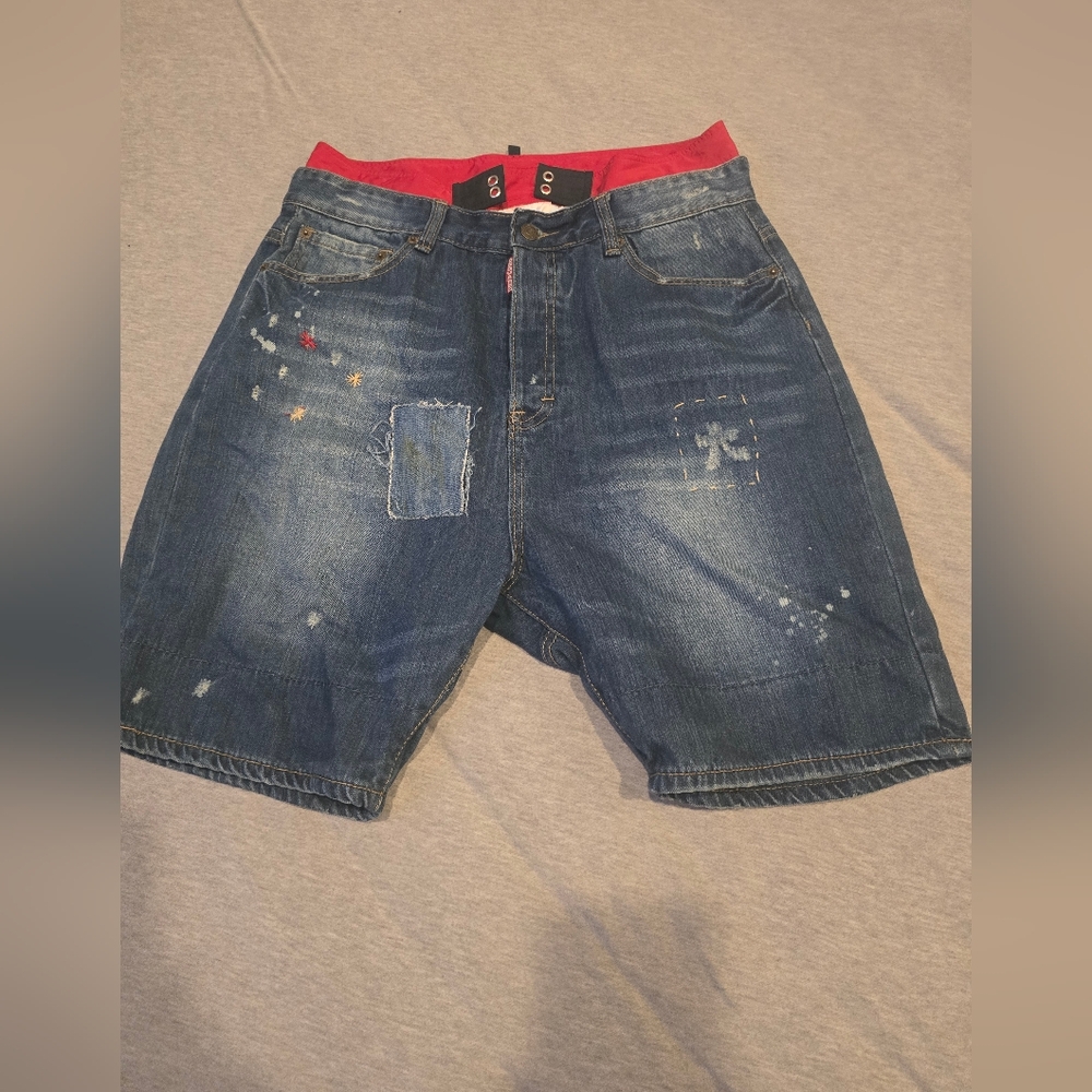 Dsquare2 Denim Shorts Sz 30 Made in Italy